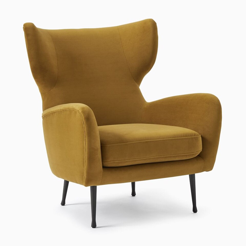 Lucia Wing Chair West Elm Australia